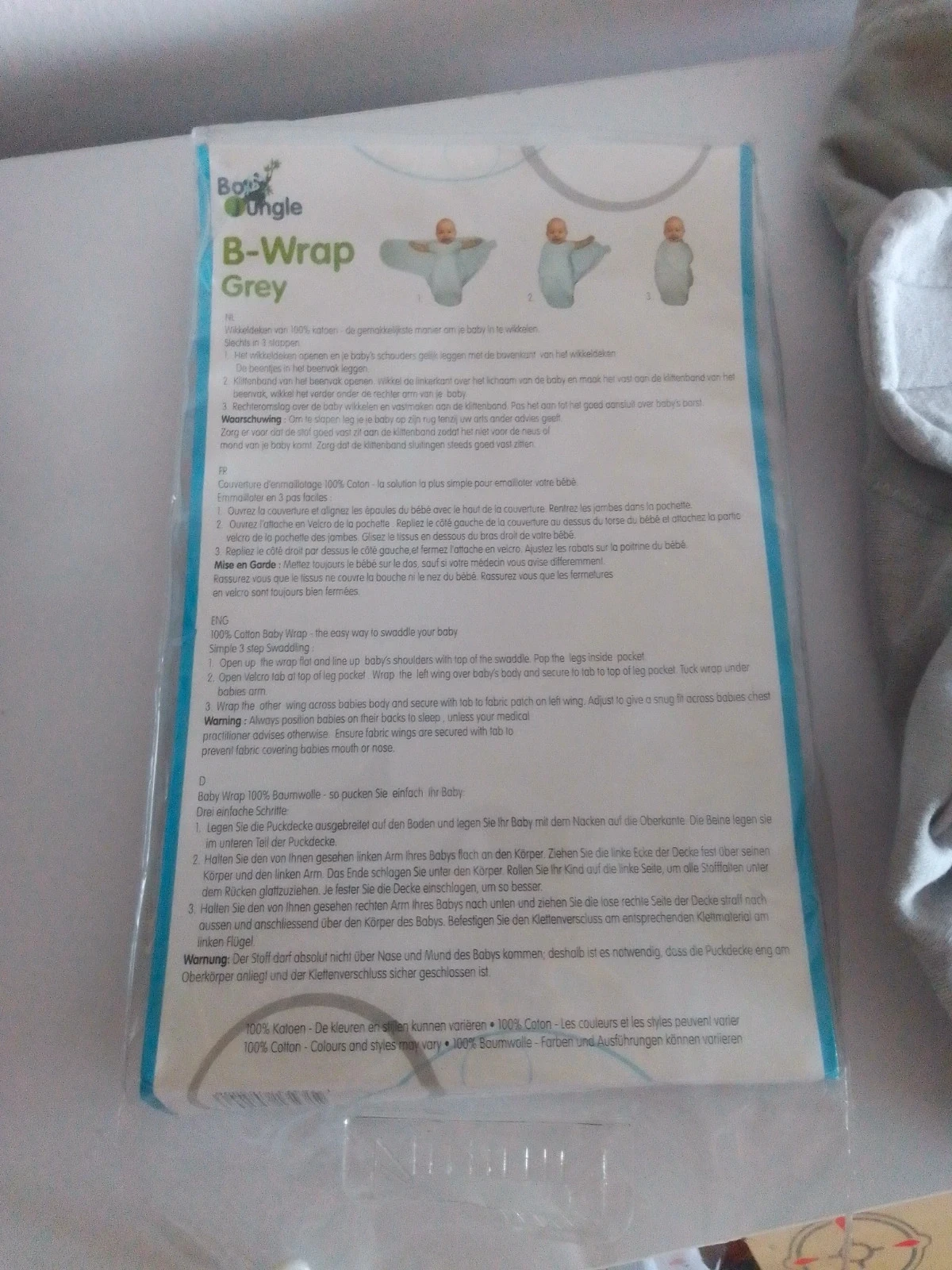 Cuna envolvente B wrap – photo 4